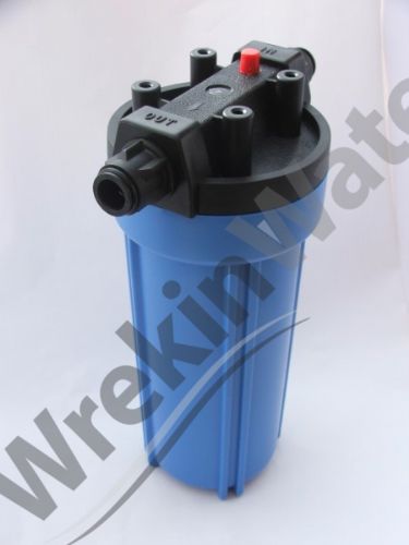 HD10 10in Heavy Duty Water Filter Housing with PR - 15mm or 22mm connections